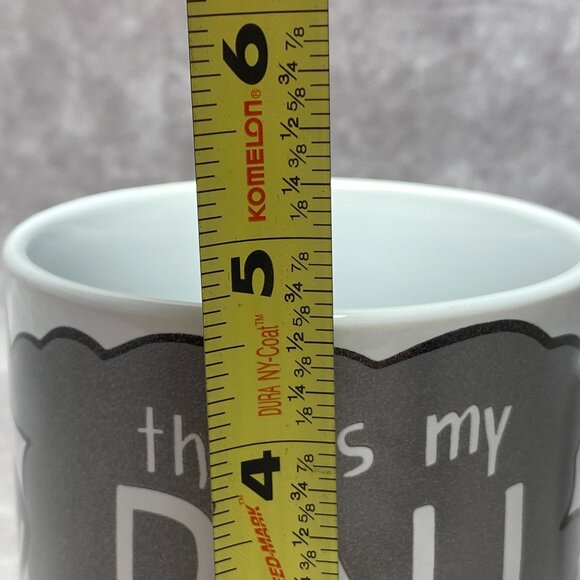 Primitives by Kathy Bah Hum Mug 18 oz Ceramic Angry Elf Christmas Coffee Cup - Picture 9 of 10